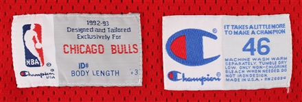 1992-93 Michael Jordan Chicago Bulls Pro Cut Road Jersey (MEARS A5)