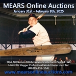 1965-68 Harmon Killebrew Minnesota Twins Signed H&B Louisville Slugger Professional Model Game Used Bat (MEARS A10 / JSA)