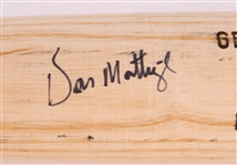 1991-95 Don Mattingly New York Yankees Signed Louisville Slugger Professional Model Game Used Bat (MEARS A9 & PSA/DNA GU8.5/JSA) 