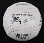 1990s Eddie Feigner The King & His Court Signd deBeer Softball