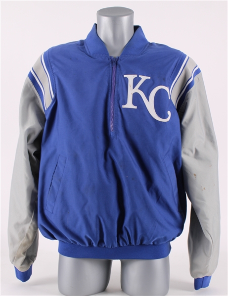 2003-07 Kansas City Royals Warm Up Jacket (MEARS LOA)