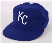 1984-87 Kansas City Royals #16 Professional Model Game Worn Cap (MEARS LOA)