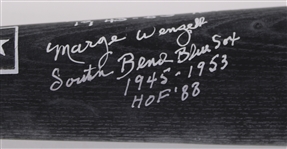 1992 A League Of Their Own Multi Signed Young Bat Co. Legendary Ladies of Baseball HOF 1988 Bat (JSA)
