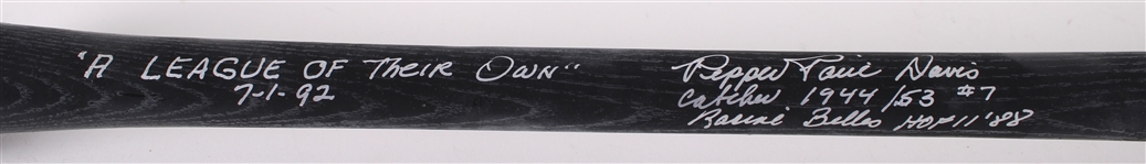 1992 A League Of Their Own Multi Signed Young Bat Co. Legendary Ladies of Baseball HOF 1988 Bat (JSA)