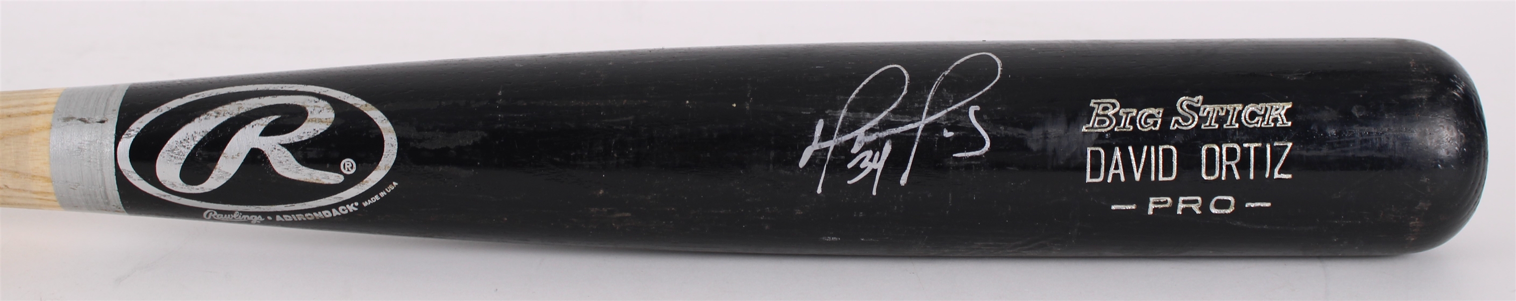 2004 David Ortiz Boston Red Sox Signed Rawlings Adirondack Professional Model Game Used Bat (MEARS A9/JSA & PSA/DNA)