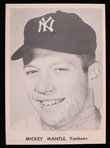 1951-68 Mickey Mantle (d.1995) New York Yankees Autographed 5x7 B&W Photo (JSA)