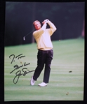 1961-2000 Jack Nicklaus Autographed 8"x10" Color Photo (JSA)