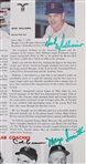1961 Felipe Alou Atlanta Braves, Mickey Mantle NY Yankees, Harmon Killebrew MN Twins & More Signed All Star Game Program (JSA)