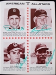 1961 Felipe Alou Atlanta Braves, Mickey Mantle NY Yankees, Harmon Killebrew MN Twins & More Signed All Star Game Program (JSA)