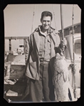 1950s-70s Ted Williams Boston Red Sox Fishing 7.5x9.5 Fishing Photo w/ Letter of Provenance (Lot of 2)