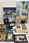 1990s-2010s Collection of Canvas Prints, Framed Prints & Artwork (Lot of 70)