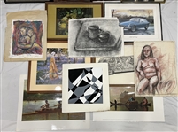 1990s-2010s Collection of Canvas Prints, Framed Prints & Artwork (Lot of 70)
