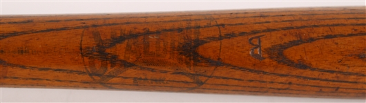 1900's Spalding Oval Logo Axe Handle Baseball Bat (MEARS LOA)