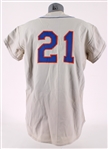 1974 Cleon Jones New York Mets Signed Game Worn Road Jersey (MEARS A9) *JSA*