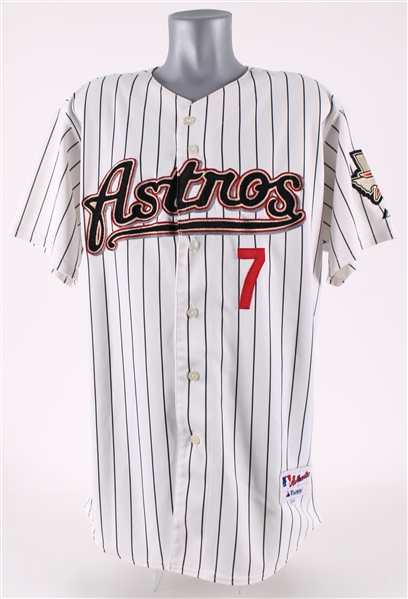 2002-07 Craig Biggio Houston Astros Home Jersey (MEARS A5)