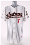 2002-07 Craig Biggio Houston Astros Home Jersey (MEARS A5)