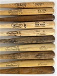 1960s-90s Store Model Baseball Bat Collection - Lot of 10 w/ Mickey Mantle Little League, Reggie Jackson, Roberto Clemente & More