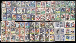 1989-91 Football Trading Card Complete Sets - Lot of 8 w/ Score, Pro Set, Pacific & Bowman (Numerous HOF Rookie Cards)