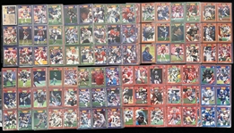 1989-91 Football Trading Card Complete Sets - Lot of 8 w/ Score, Pro Set, Pacific & Bowman (Numerous HOF Rookie Cards)