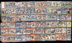 1989-91 Football Trading Card Complete Sets - Lot of 8 w/ Score, Pro Set, Pacific & Bowman (Numerous HOF Rookie Cards)
