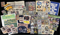 1980's-2000's Baseball Football Basketball Memorabilia Collection - Lot of Hundreds w/ Trading Cards, Frank Tomas Signed Items, MOC Starting Lineups & More