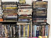 1980s-2000s DVD & VHS Collection (Lot of 250+)