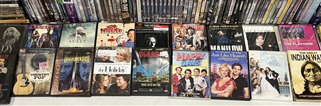 1980s-2000s DVD & VHS Collection (Lot of 250+)