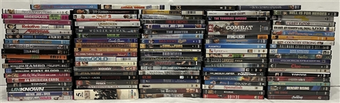 1980s-2000s DVD & VHS Collection (Lot of 250+)