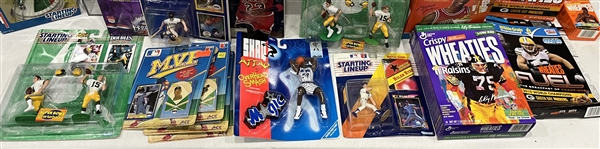 1980s-90s Starting Line Up Figures & Wheaties Boxes (Lot of 50+)