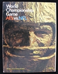 1967 AFL-NFL World Championship Game Super Bowl I Packers vs Chiefs Program
