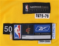 2004-05 LeBron James Cleveland Cavaliers 1976 Throwback Jersey (MEARS A5)