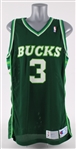 1991-92 Dale Ellis Milwaukee Bucks Signed Game Worn Road Jersey (MEARS A10 / JSA / Player Letter)