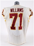 2017 Trent Williams Washington Redskins Signed & Inscribed Game Worn Road Jersey (MEARS A10 / JSA)