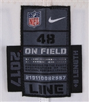 2017 Trent Williams Washington Redskins Signed & Inscribed Game Worn Road Jersey (MEARS A10 / JSA)