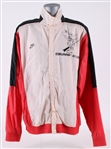 1990 Stacey Augmon UNLV Runnin' Rebels Warm Up Jacket (MEARS LOA) National Championship Season