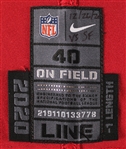 2020 Patrick Peterson Arizona Cardinals Game Worn Home Jersey (MEARS A10)