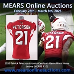 2020 Patrick Peterson Arizona Cardinals Game Worn Home Jersey (MEARS A10)