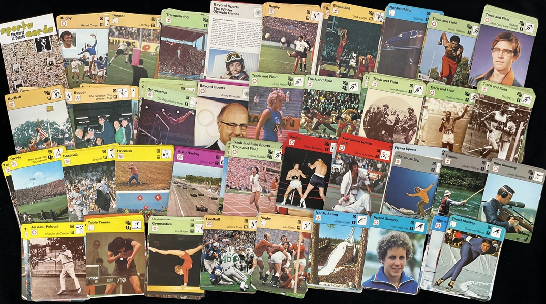 1977 Editions Rencontre Sports Card Collection - Lot of 475