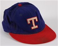 1979-81 Buddy Bell Texas Rangers Game Worn Cap (MEARS LOA)