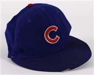 1976-80 Bruce Sutter Chicago Cubs Signed Game Worn Cap (MEARS LOA / JSA)