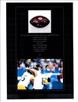 2022 (November 28) Kenny Pickett Ryan Pickens Pittsburgh Steelers #372 Signed ONFL Goodell Game Used Football (MEARS LOA / JSA / Beckett / MetaBilia COA)