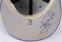 1995-96 Carl Everett New York Mets Signed Game Worn Cap (MEARS LOA / JSA)