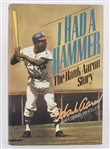 1993 Hank Aaron Atlanta Braves Signed I Had A Hammer Hardcover Book (JSA)