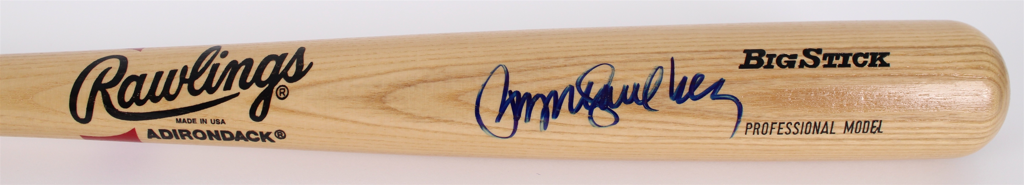 1990-97 Ryne Sandberg Chicago Cubs Signed Rawlings Adirondack Bat (JSA)