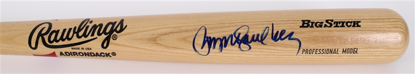 1990-97 Ryne Sandberg Chicago Cubs Signed Rawlings Adirondack Bat (JSA)