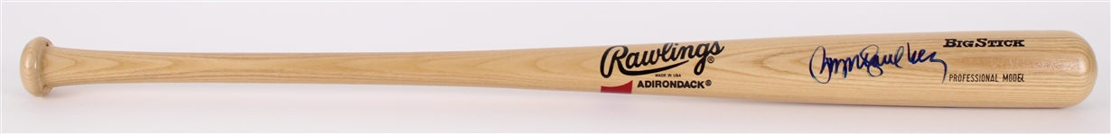 1990-97 Ryne Sandberg Chicago Cubs Signed Rawlings Adirondack Bat (JSA)