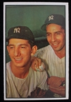 1953 Phil Rizzuto Billy Martin New York Yankees Bowman #93 Baseball Trading Card