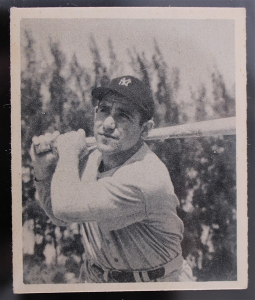 1948 Yogi Berra New York Yankees Bowman #6 Rookie Baseball Trading Card