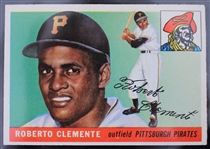 1955 Roberto Clemente Pittsburgh Pirates Topps #164 Rookie Baseball Trading Card
