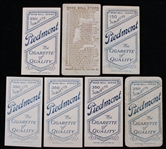 1909-11 Standard Caramel E93 & Piedmont T206 Baseball Trading Cards - Lot of 7